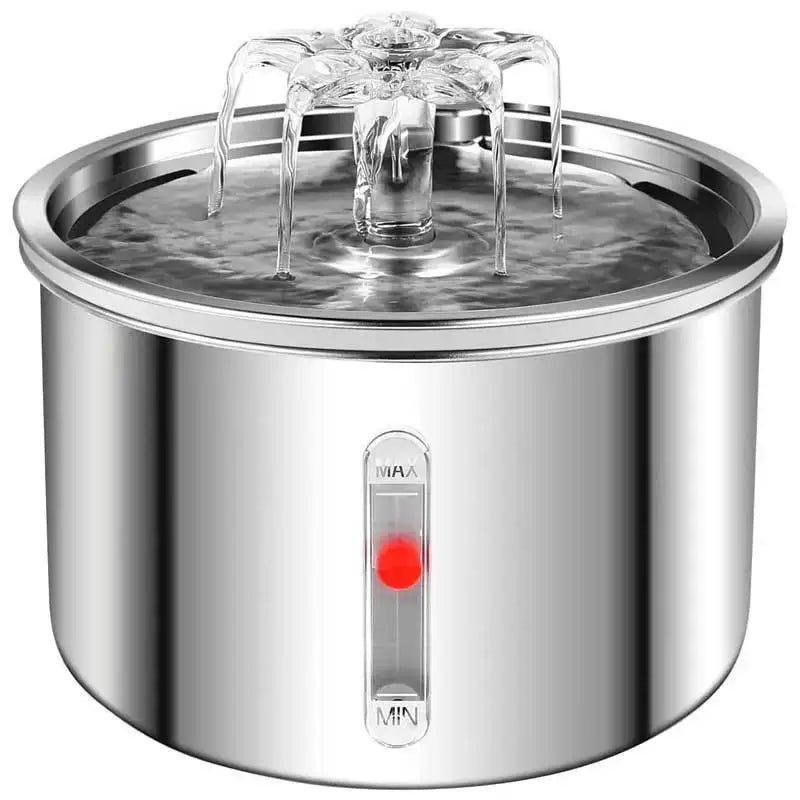 stainless steel pet water fountain