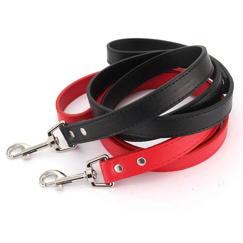 Leather Dog Leash - Chills Pet Pals