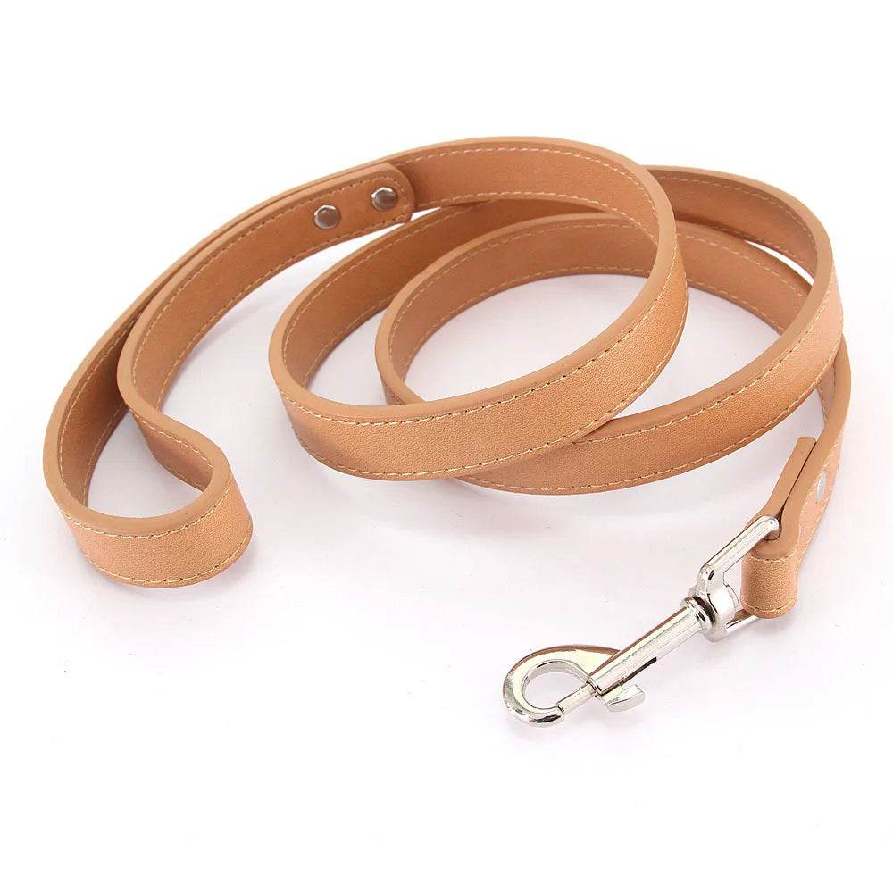 Leather Dog Leash - Chills Pet Pals