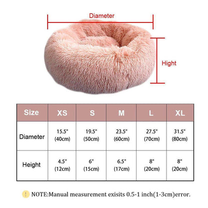Warm Fleece Pet Bed - Chills Pet Pals