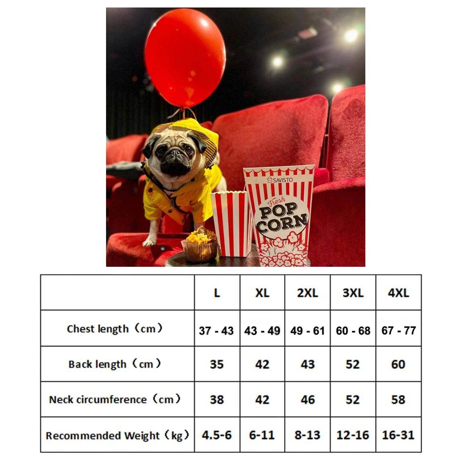 Waterproof Raincoat for Dogs - Chills Pet Pals