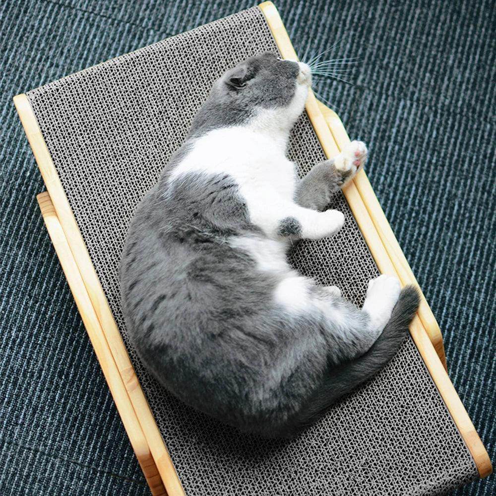 Cat Scratcher Lounge Bed - Chills Pet Pals