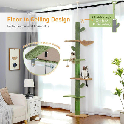 Floor to Ceiling Cat Tree - Chills Pet Pals