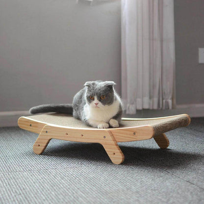 Cat Scratcher Lounge Bed - Chills Pet Pals