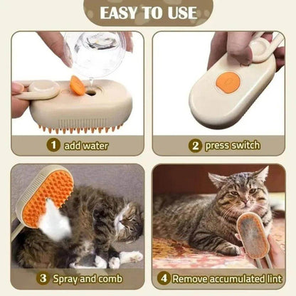 Pet Steam Brush - Chills Pet Pals