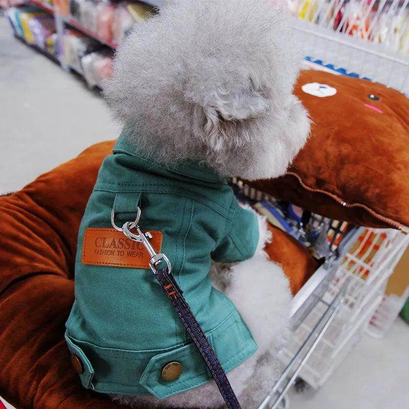 Spring Demin Jacket - Chills Pet Pals