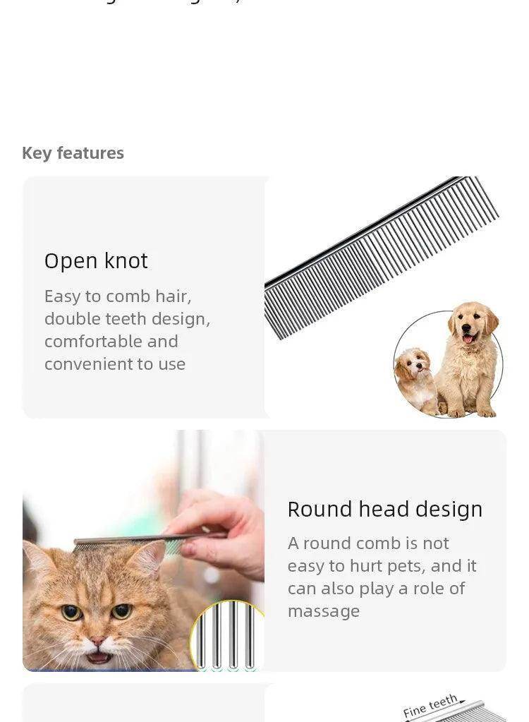Pet Grooming Comb - Chills Pet Pals