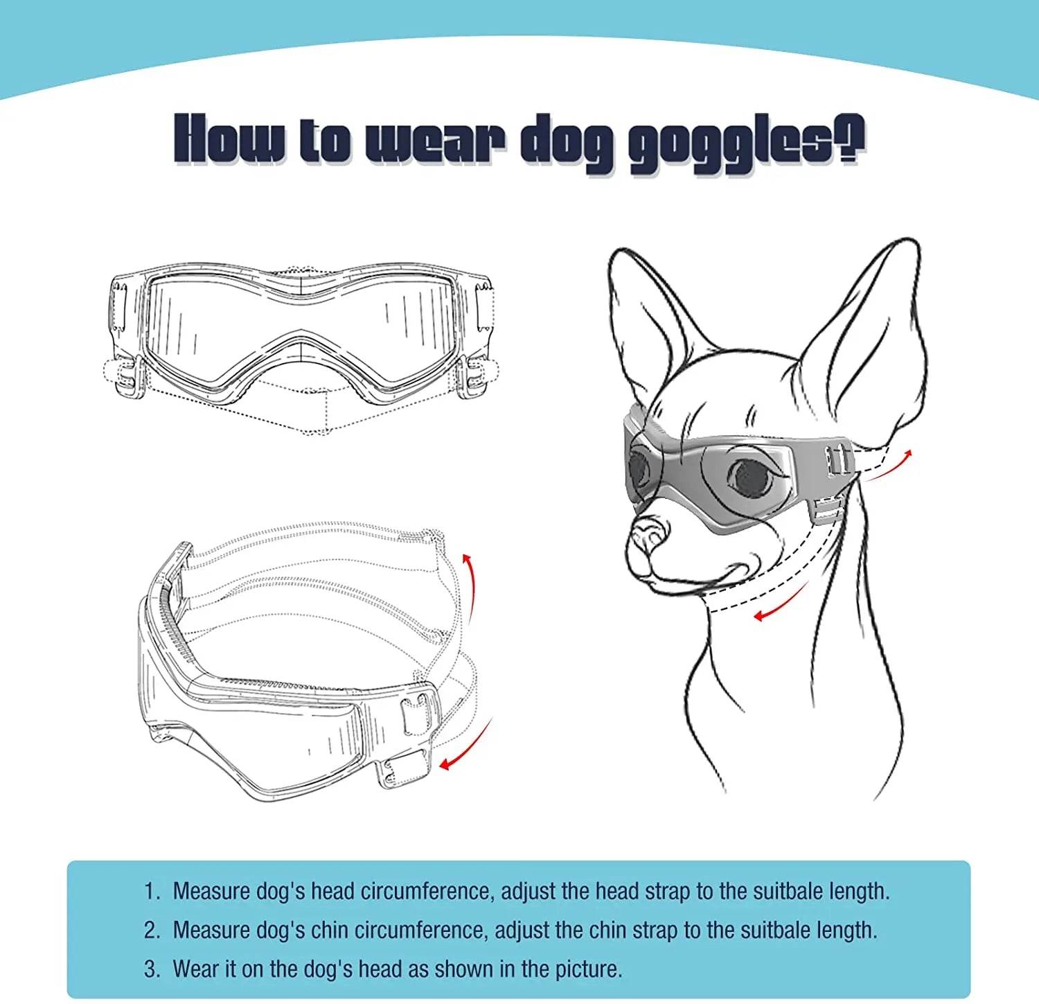 Googles for your pet - Chills Pet Pals