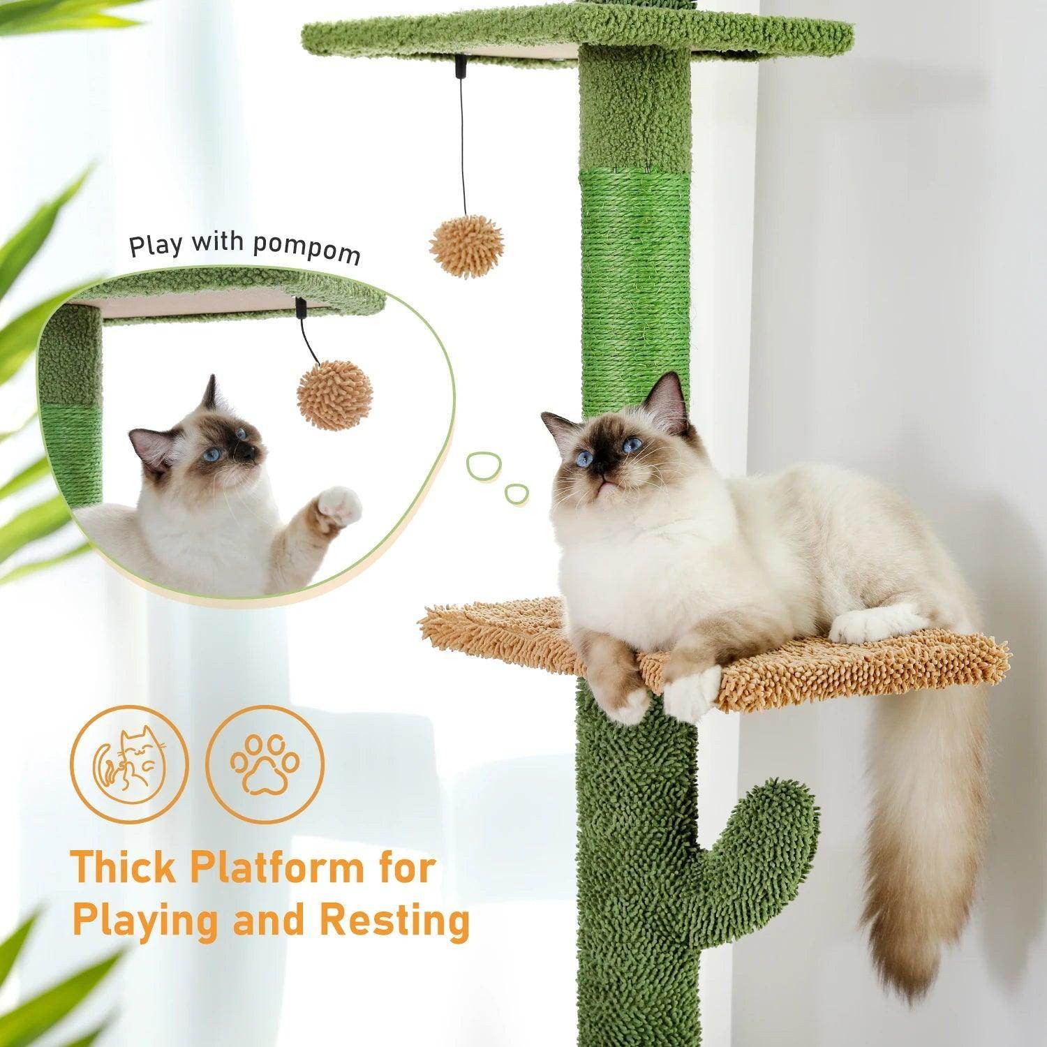 Floor to Ceiling Cat Tree - Chills Pet Pals