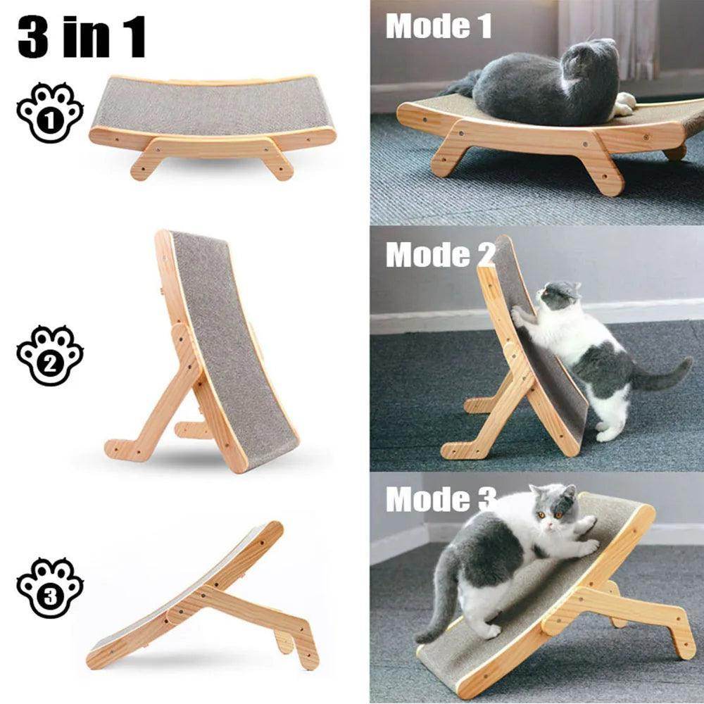 Cat Scratcher Lounge Bed - Chills Pet Pals