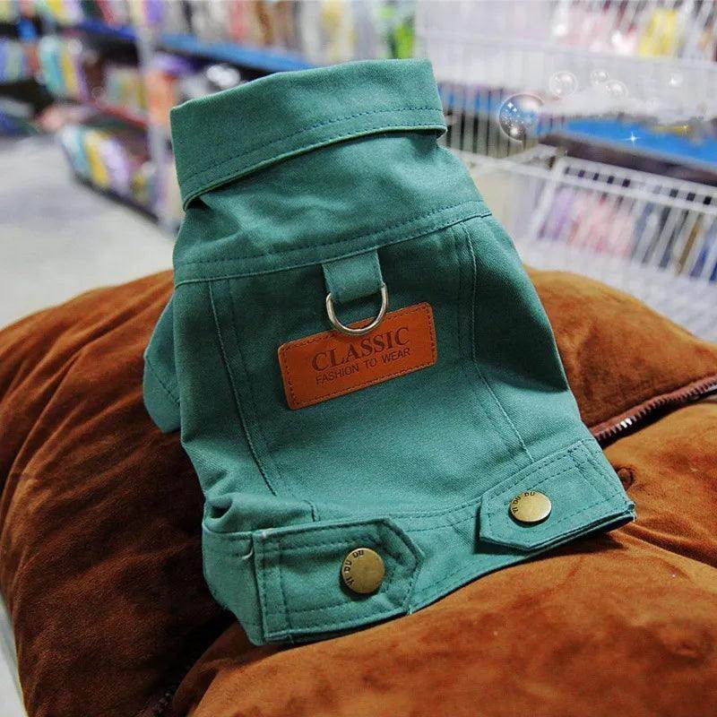 Spring Demin Jacket - Chills Pet Pals