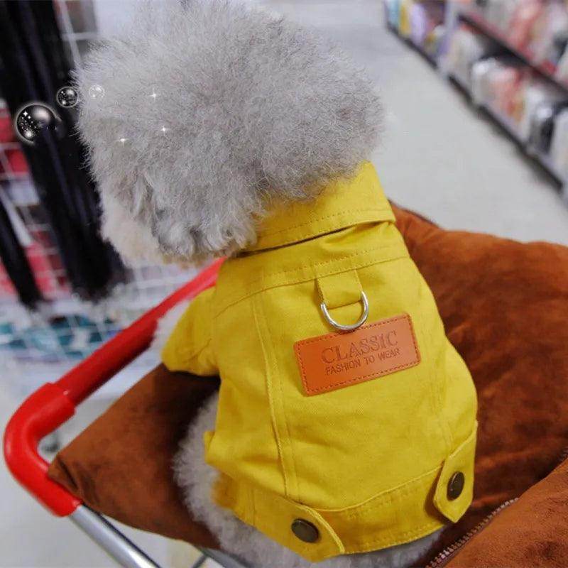 Spring Demin Jacket - Chills Pet Pals