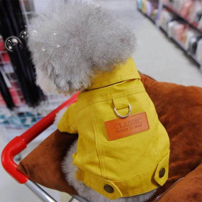 Spring Demin Jacket - Chills Pet Pals