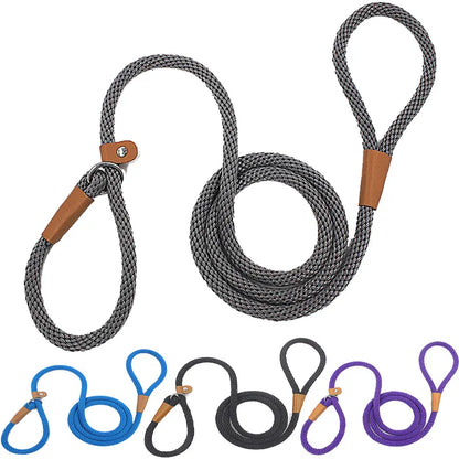 Slip rope lead leash