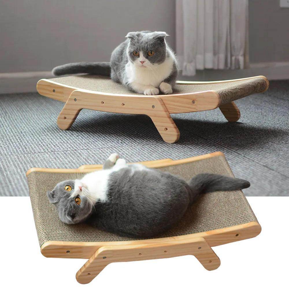 Cat Scratcher Lounge Bed - Chills Pet Pals