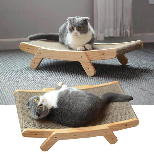 Cat Scratcher Lounge Bed - Chills Pet Pals